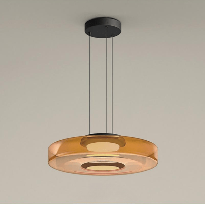 Glazen hanglamp in Bauhaus-stijl - Elegantie en moderniteit