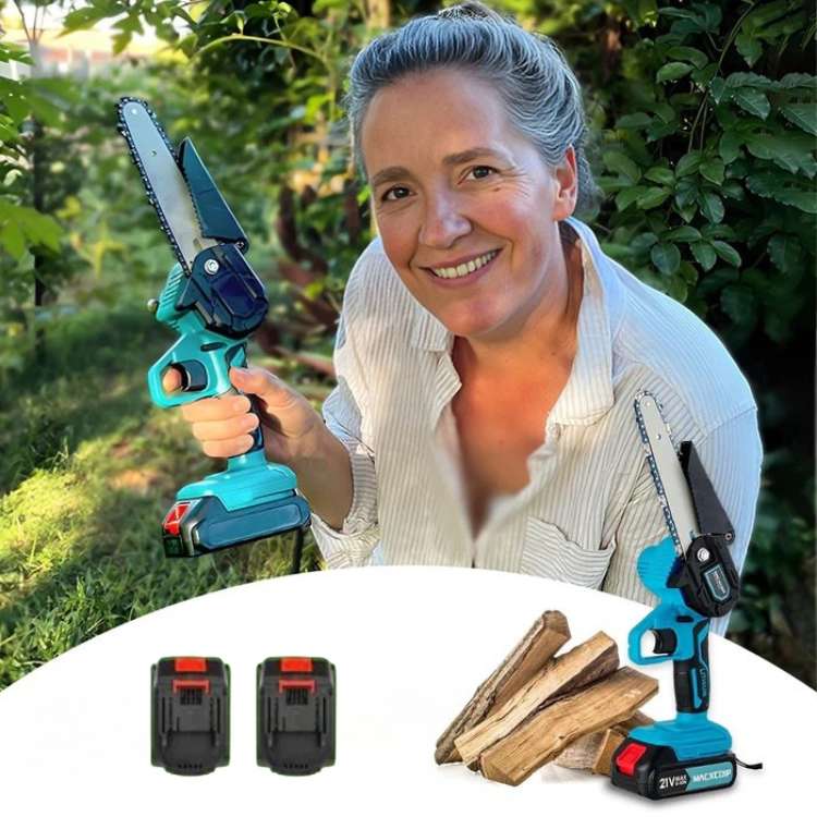 Tronçonneuse Rechargeable – Portable Et Prête À L’emploi