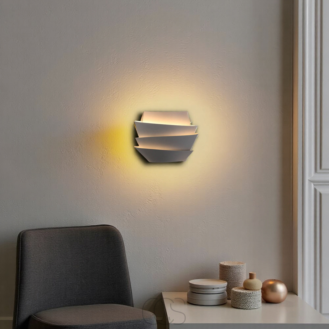 Aplique de Pared LED Doble Haz – Iluminación Moderna y Elegante 