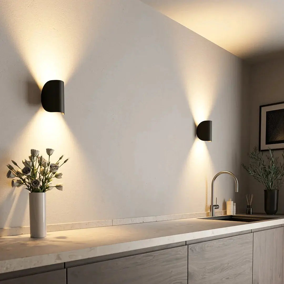 Elegante aplique LED - Iluminación chic y moderna
