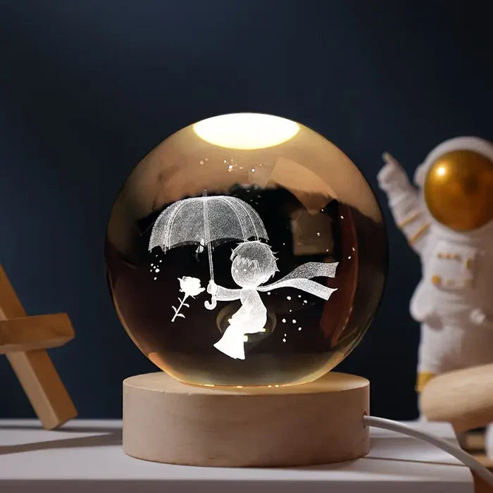 Lampada Decorativa Led – Finitura Incisa e Stile Contemporaneo 
