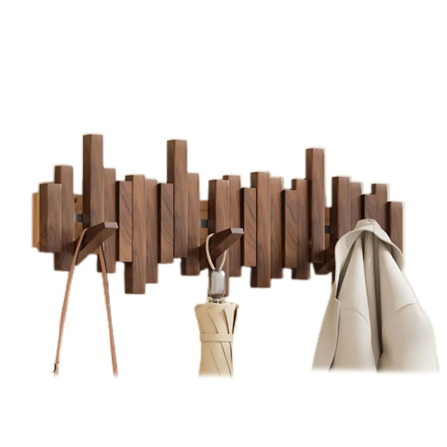 Perchero de Pared Moderno – Práctico, Discreto y Magnético 
