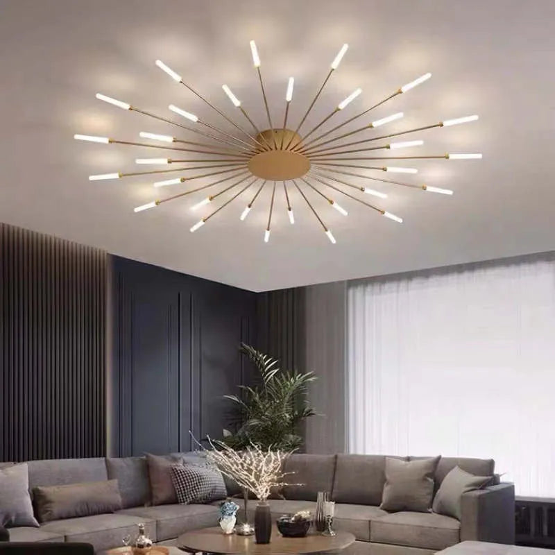Lámpara de techo LED moderna – Iluminación elegante y diseño contemporáneo 