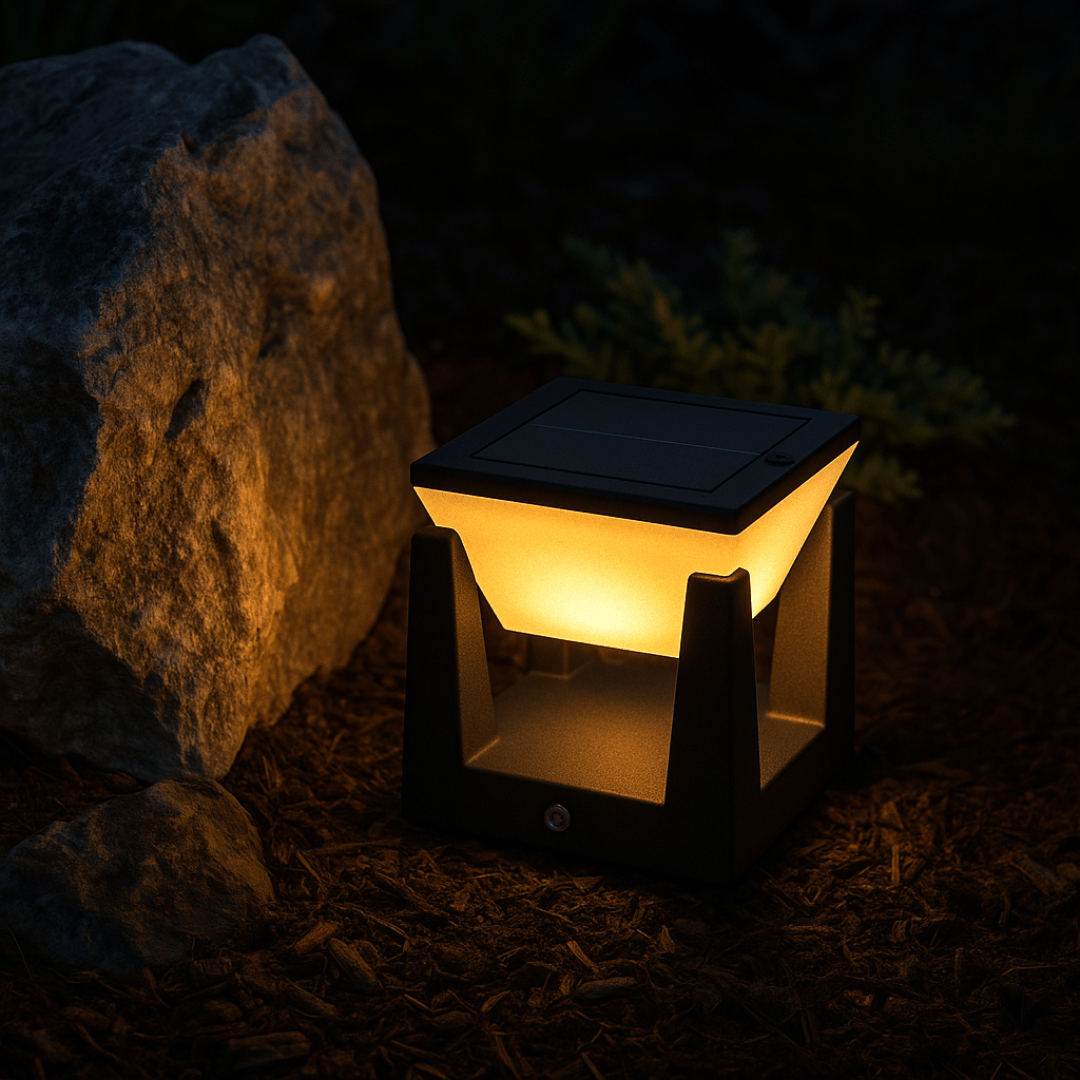 Zewnętrzna lampa solarna