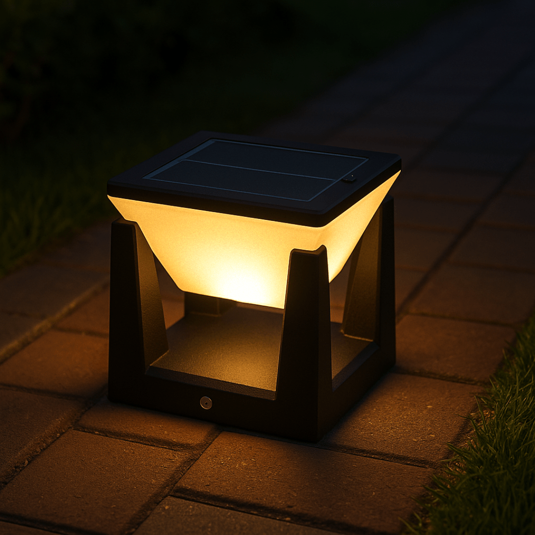 Zewnętrzna lampa solarna