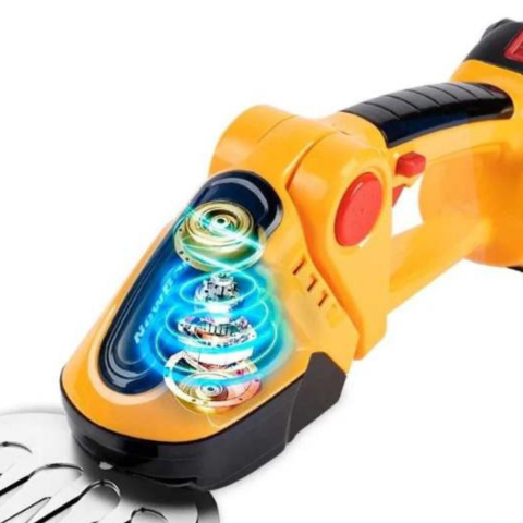 2-in-1 Wireless Garden Tool — Hedge Trimmer and Practical Shears 