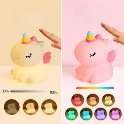 Nachtlampje Eenhoorn – Rustgevende Licht En Betoverende Dromen 