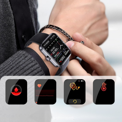 Zegarek sportowy z funkcjami smart – Forma, Zdrowie i Autonomia 