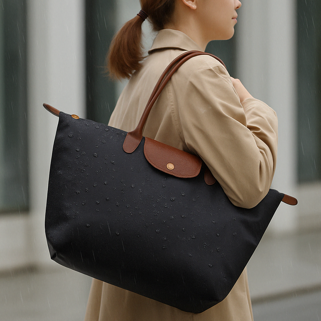 Schön | Wasserdichter Shopper – Schlichtes Design und sorgfältige Verarbeitung 
