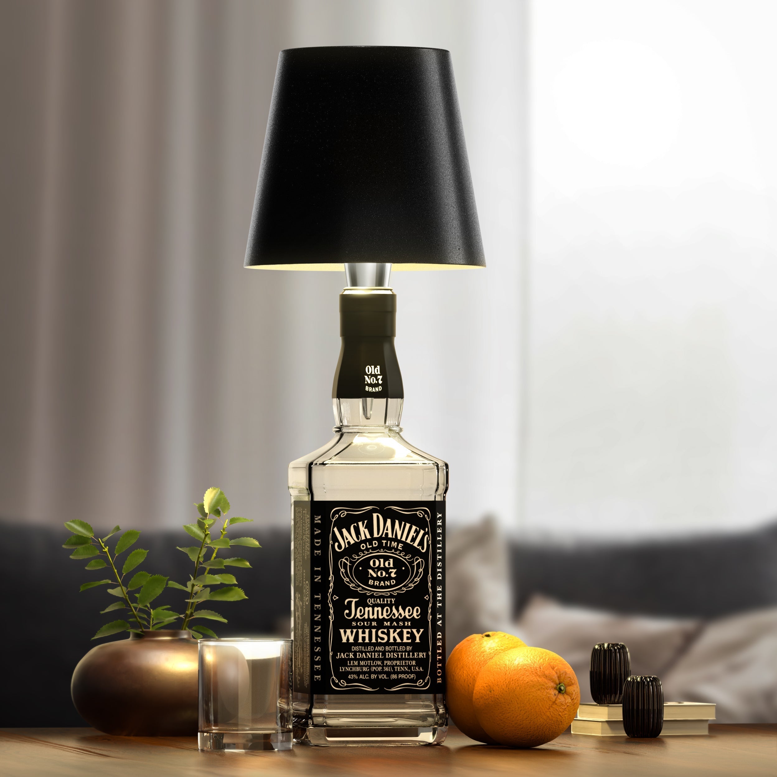 Oplaadbare LED Lamp – Transformeer Uw Flessen In Verlichting 