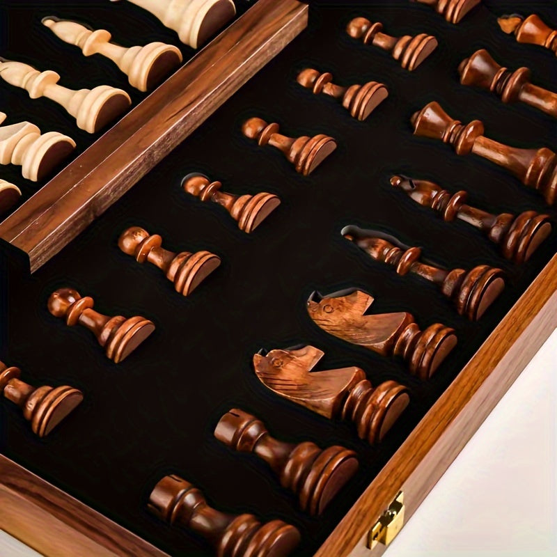 High End Schaakset - Klassiek Ontwerp & Superieure Kwaliteit