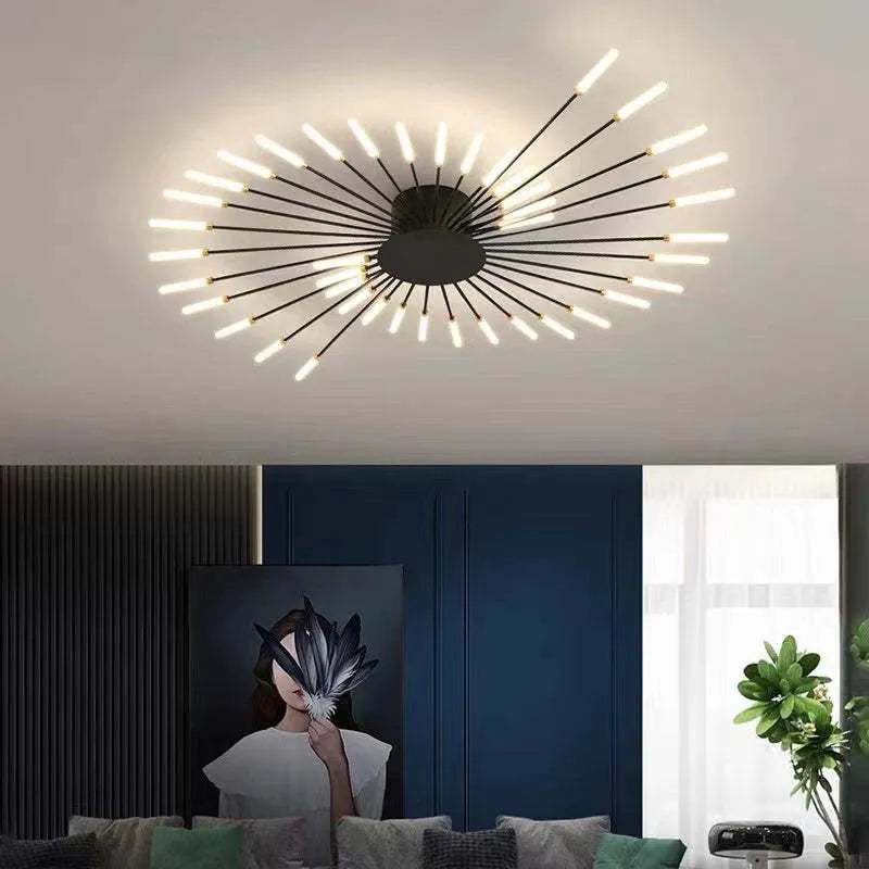 Moderne Led Plafondlamp – Elegante Verlichting En Hedendaags Ontwerp 