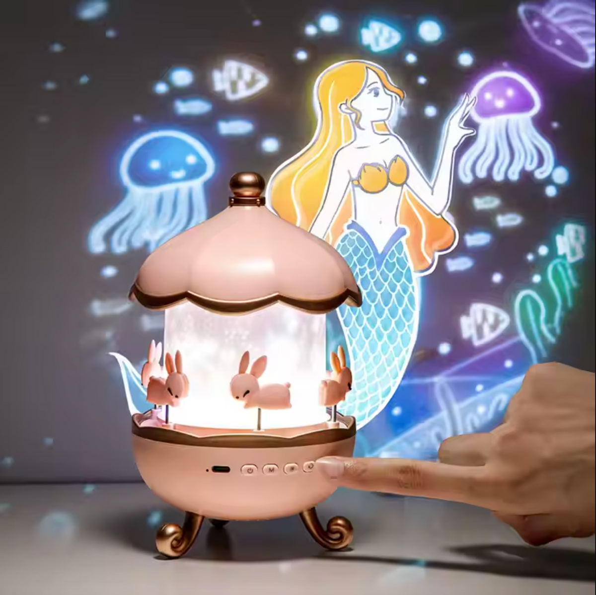 Proiector de Noapte — Cer Înstelat în Lumină 