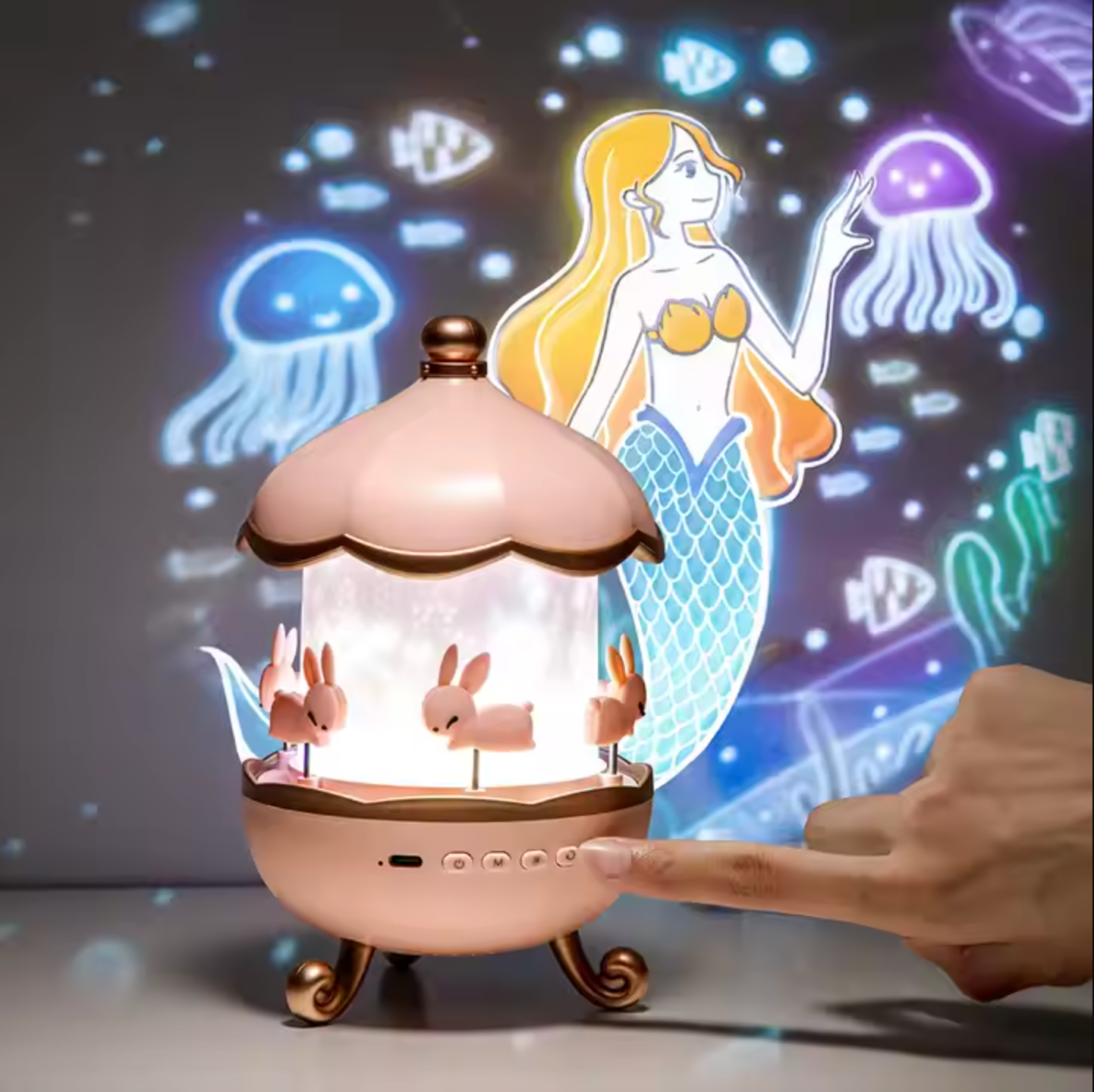 Veilleuse Projecteur — Ciel Étoilé En Lumière