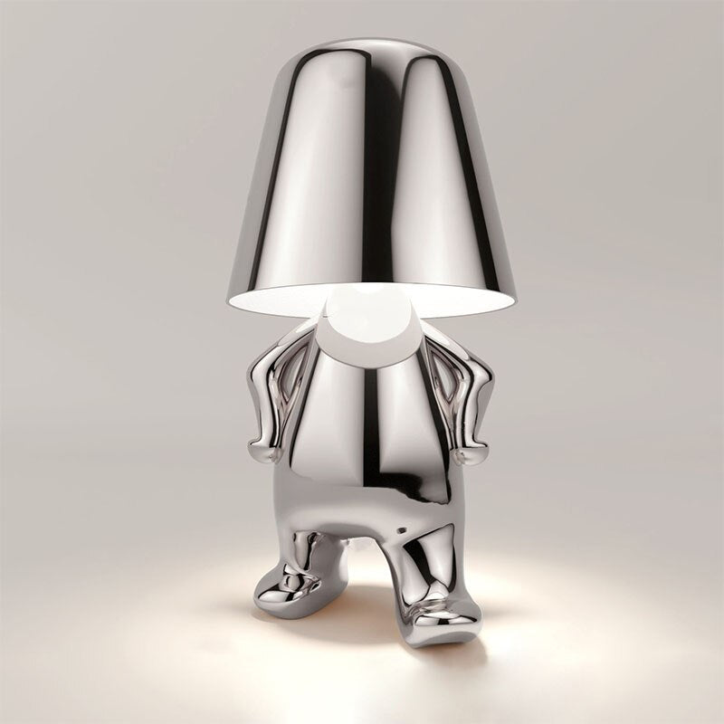 Moderne Tischlampe – Minimalistische Eleganz und sanftes Licht 
