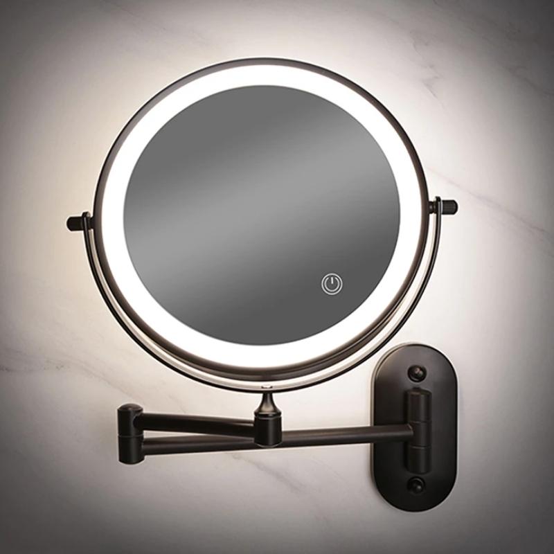 Make-up Spiegel – LED Verlichting, Vergrotend Effect En Draadloos 