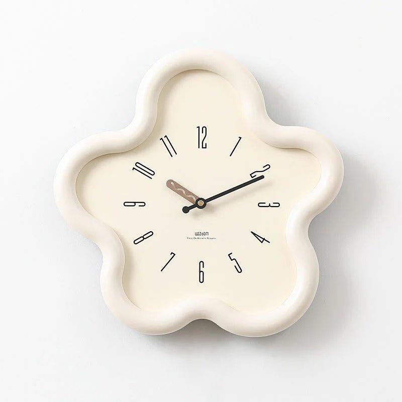 Wanduhr Pendelblume 3D – Elegante Dekoration und moderner Stil 
