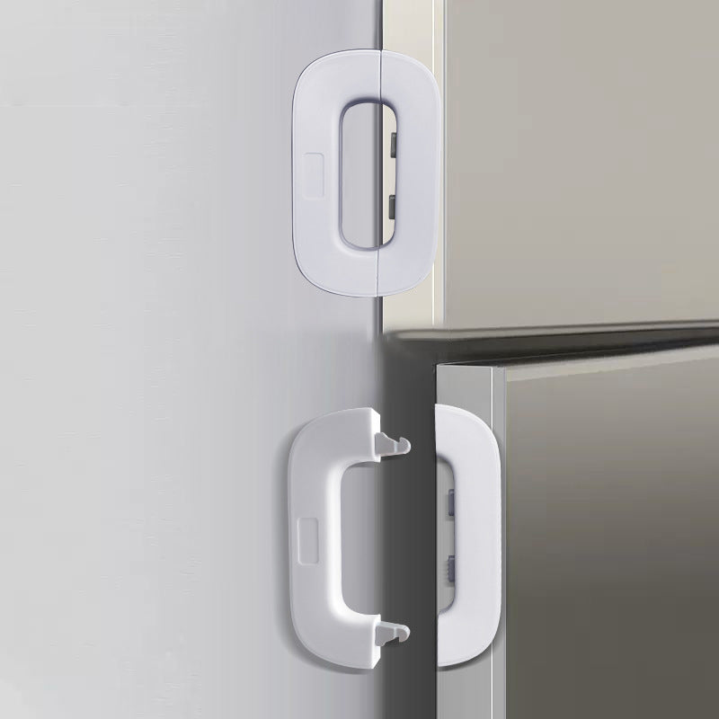 Chiusura di Sicurezza Adesiva – Protezione Discreta per Armadi e Cassetti 