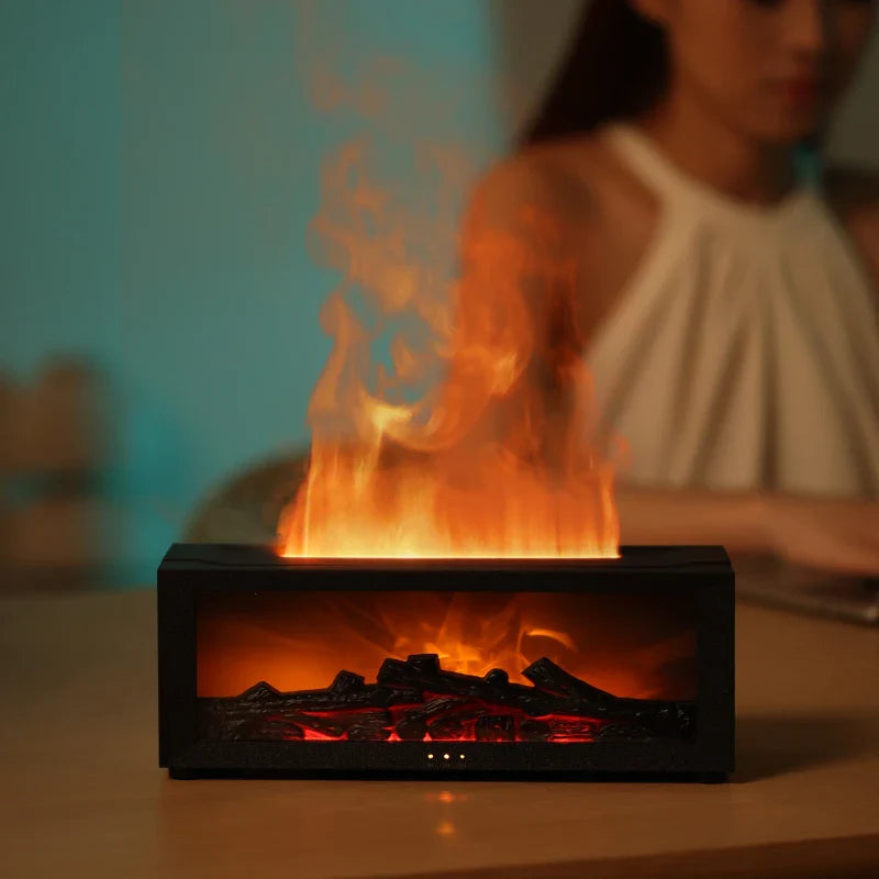 Difuzér vôní Efekt plameňa – Teplá a relaxačná atmosféra 