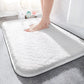 Alfombra de baño cómoda – grosor lujoso y antideslizante 