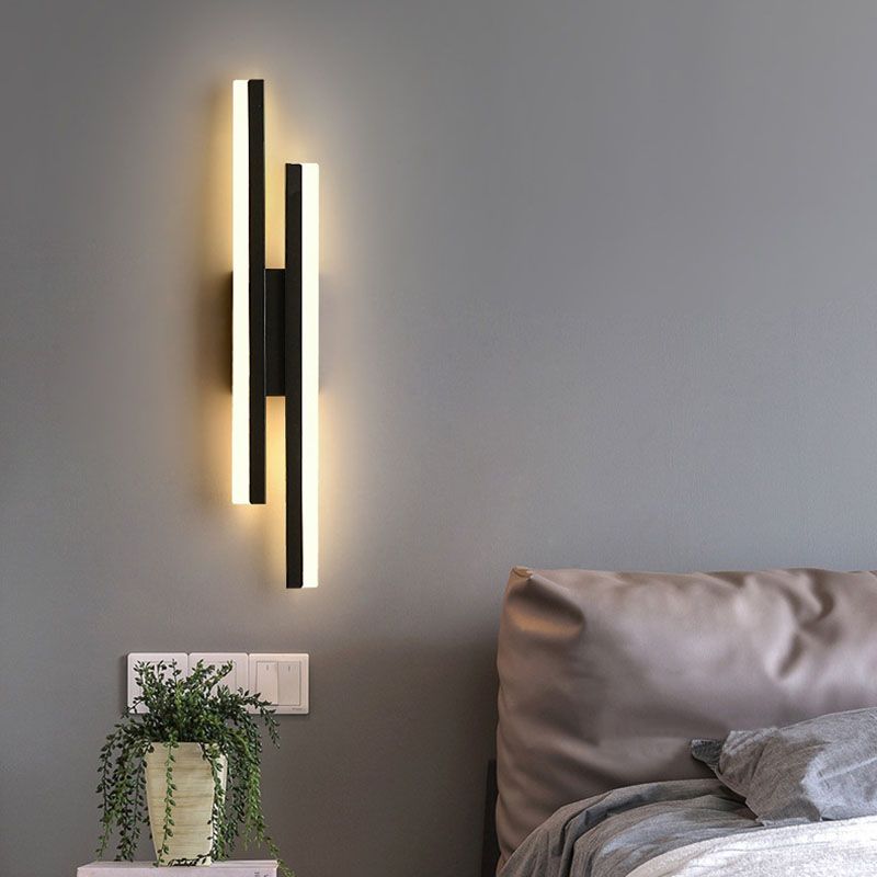 Aplique de Pared LED – Estilo Moderno Vertical 