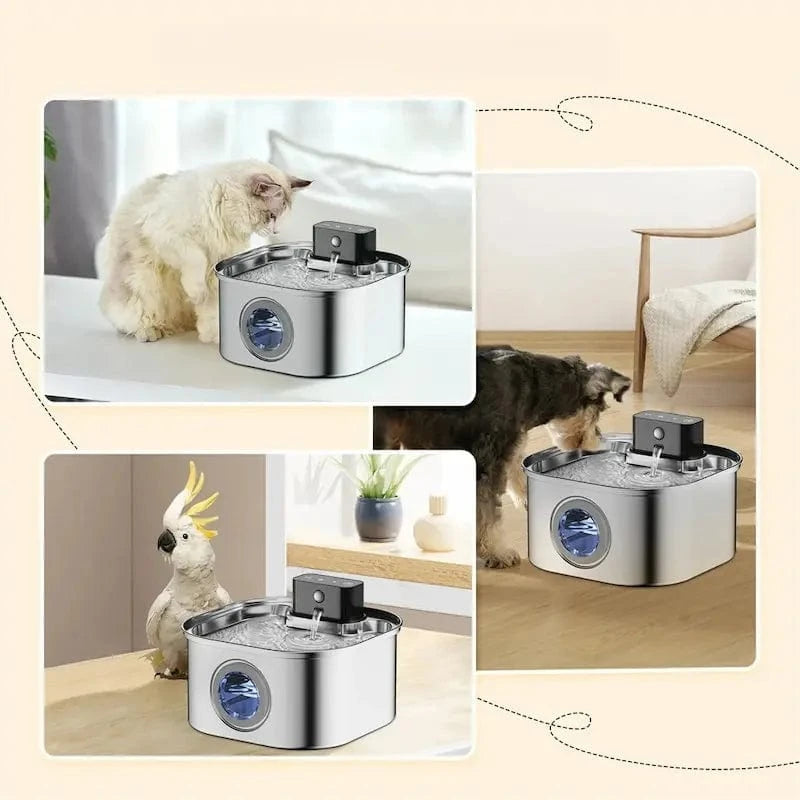 Wireless Cat Water Fountain – Pure and Continuous Hydration 