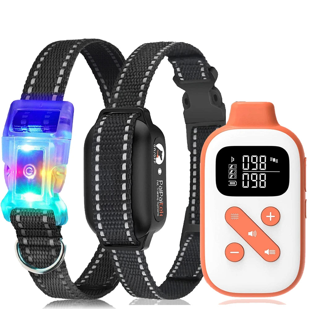 Collier De Dressage Sans Choc – Télécommande Jusqu’à 1000 m