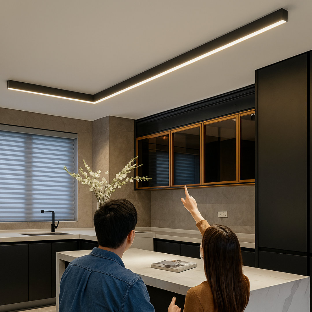 Minimalistische Led Plafondlamp - Scandinavisch Ontwerp 