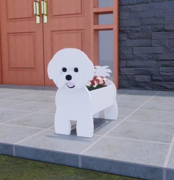 Original Flower Pot — Dog Shape 
