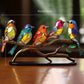Adorno Decorativo – Aves Posadas Sobre Una Rama 