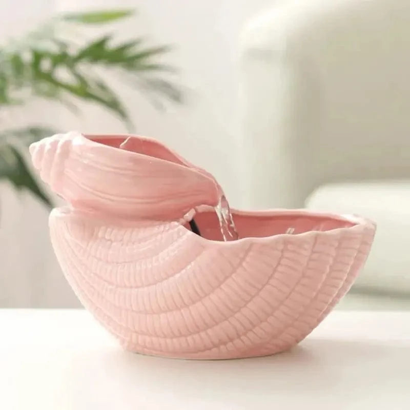 Fuente de Agua para Gatos de Cerámica – Elegancia e Hidratación Pura 